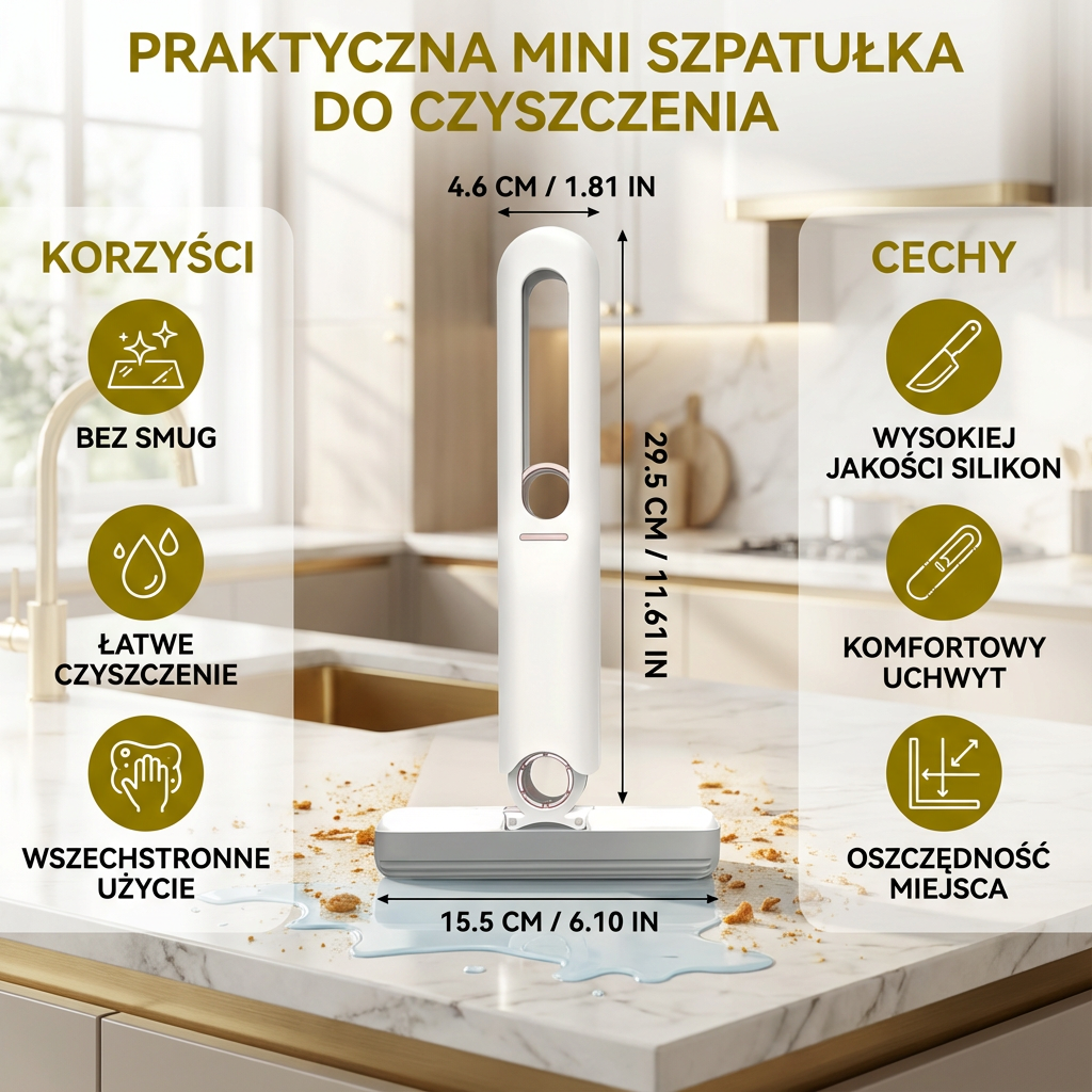 Praktyczna Mini Szpatułka Do Czyszczenia
