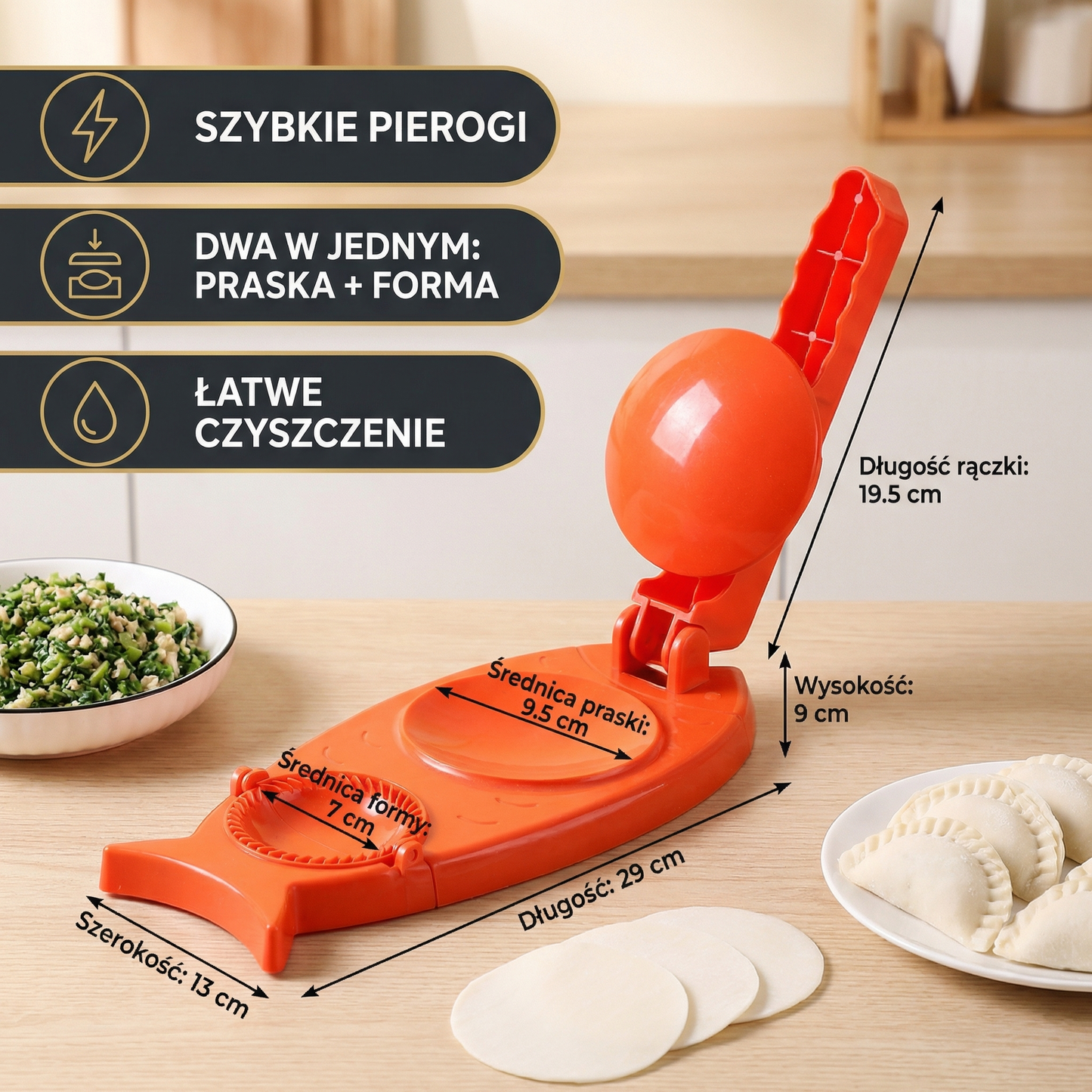 Forma do pierogów – praktyczne akcesorium kuchenne