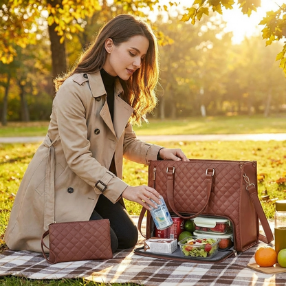 Torebka damska All-in-One z wbudowaną kieszenią chłodzącą