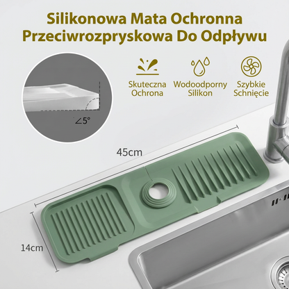 Silikonowa Mata Ochronna Przeciwrozpryskowa Do Odpływu