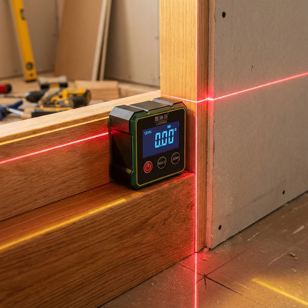 2w1 Cyfrowy Laserowy Poziom