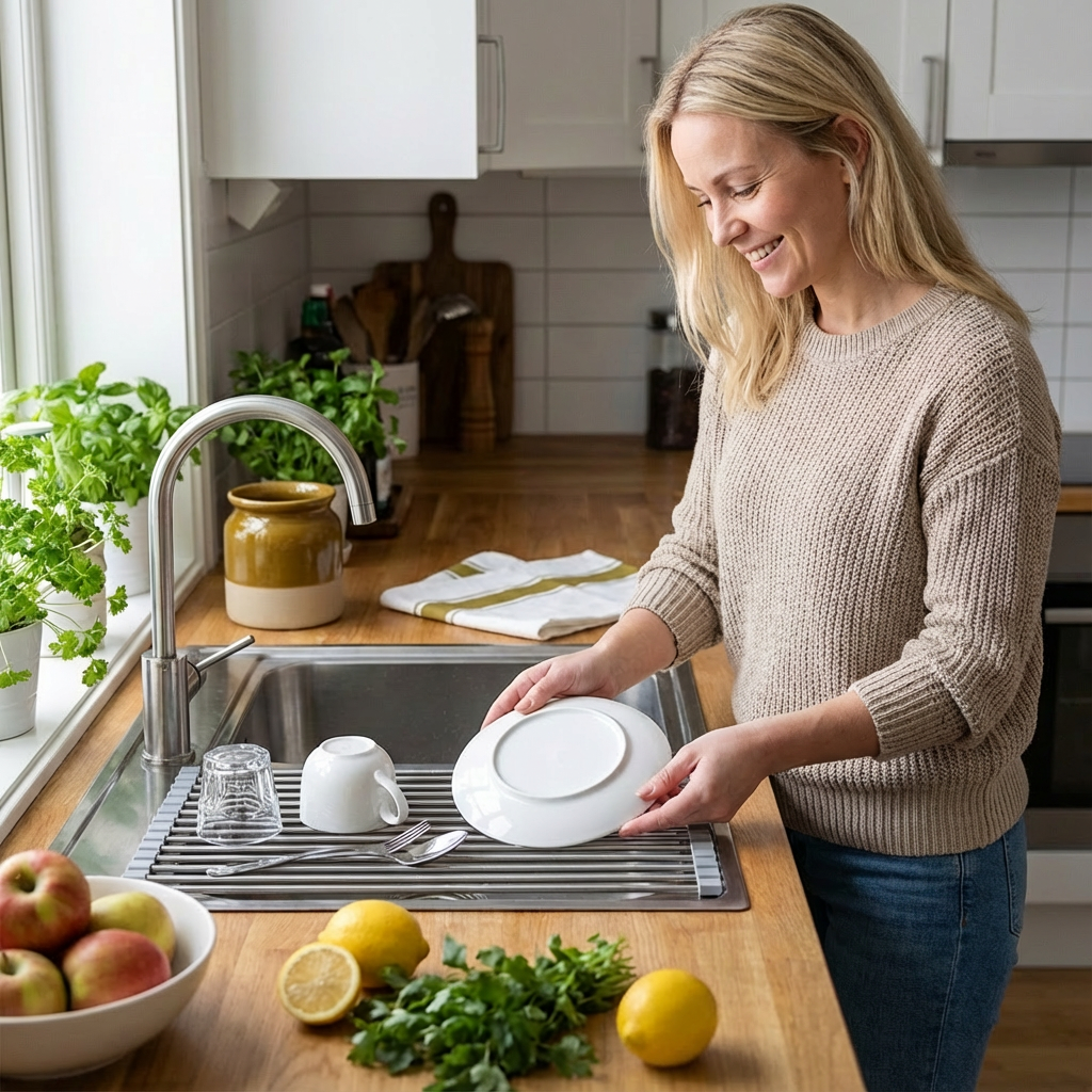 Zwijana suszarka do naczyń