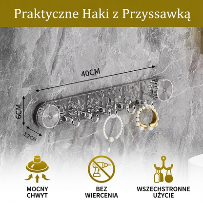 Praktyczne Haki z Przyssawką
