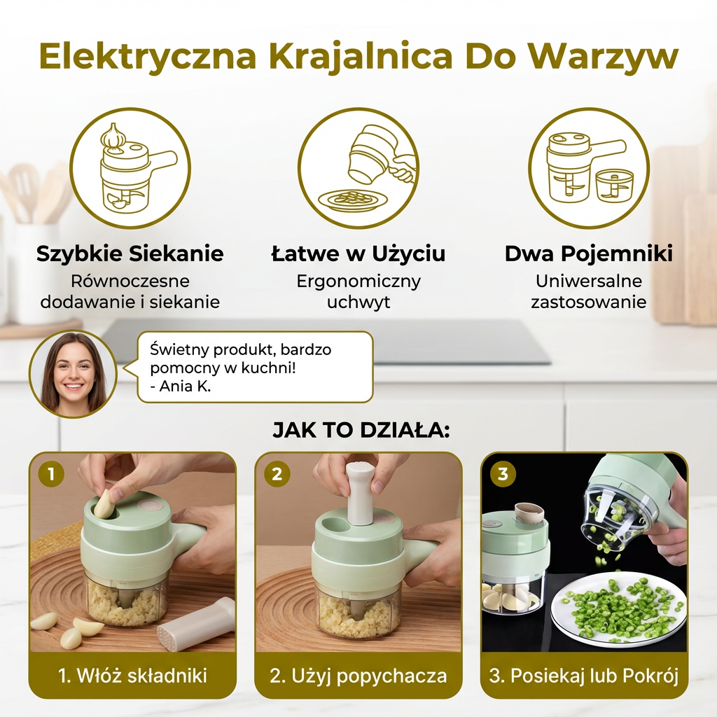 Elektryczna Krajalnica Do Warzyw