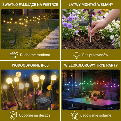 Solarny świetlik – lampki ogrodowe