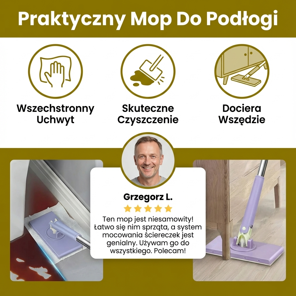 Praktyczny Mop Do Podłogi