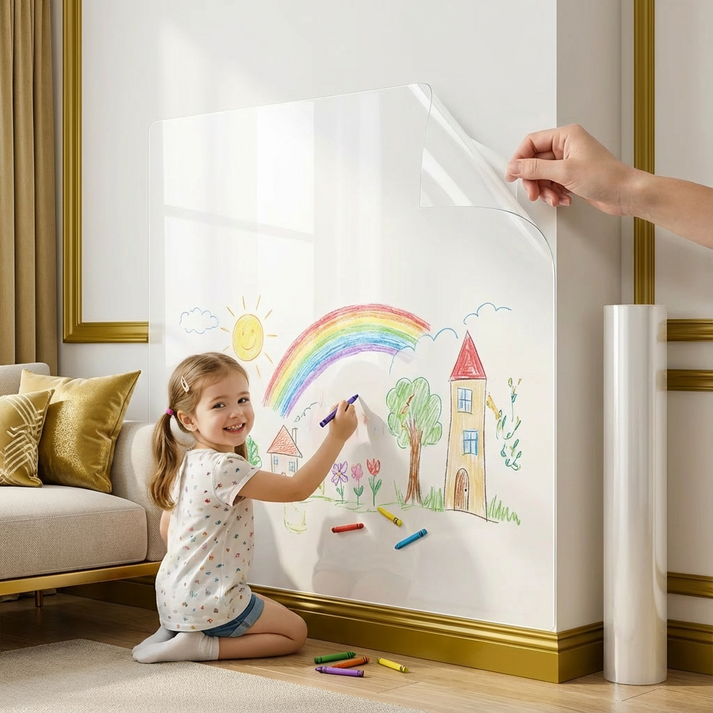 Elektrostatyczne naklejki ścienne