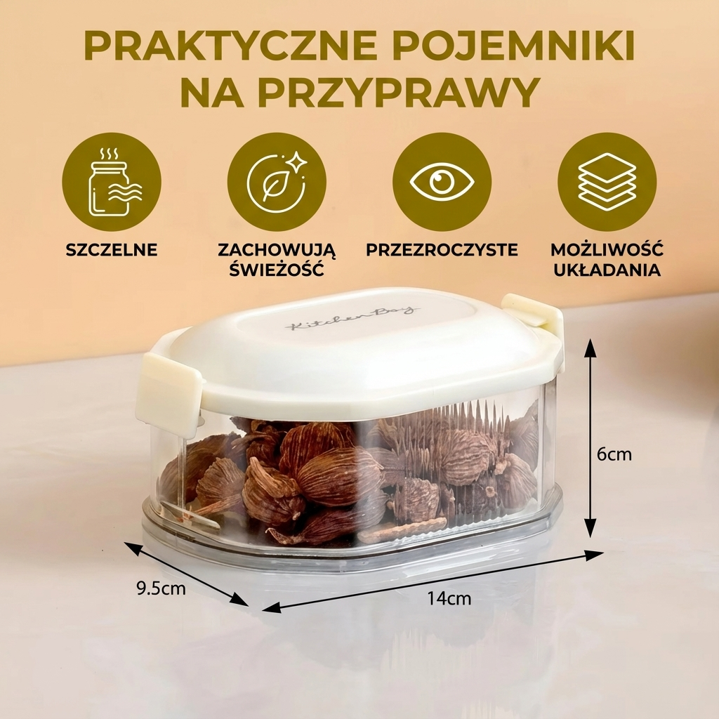 Praktyczne Pojemniki Na Przyprawy