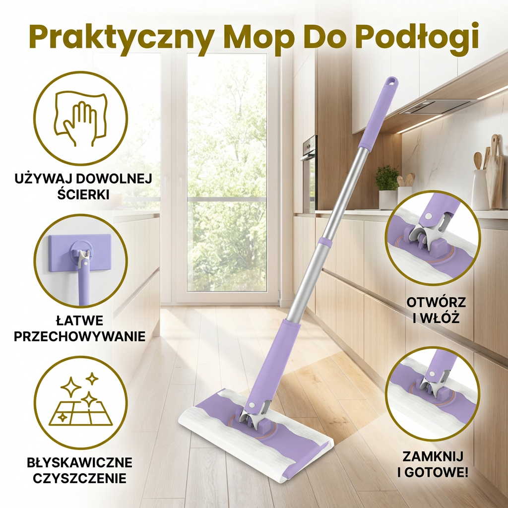 Praktyczny Mop Do Podłogi
