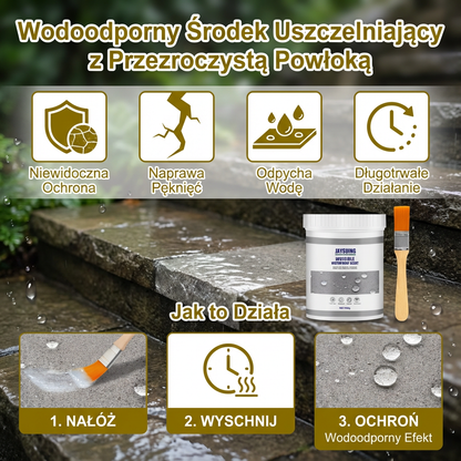 Wodoodporny Środek Uszczelniający z Przezroczystą Powłoką