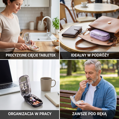 Regulowany precyzyjny przecinacz do tabletek