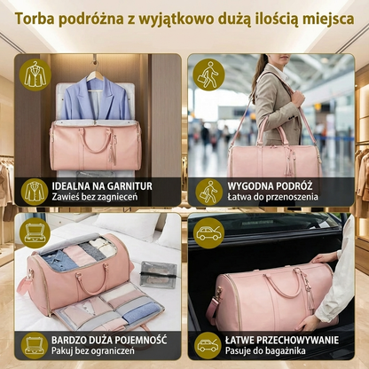 Torba podróżna z wyjątkowo dużą ilością miejsca