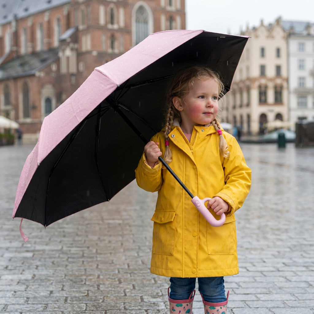 Premiumowy Automatyczny Parasol Składany na Słońce i Deszcz – Kompaktowy i Wiatroodporny