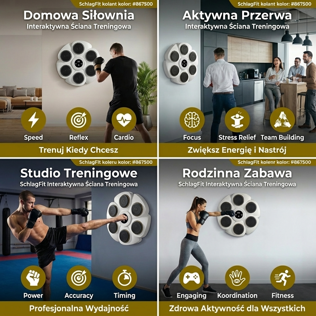 SchlagFit Interaktywna Ściana Treningowa