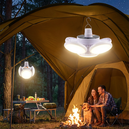 Praktyczna Lampa Solarna Outdoor i Campingowa