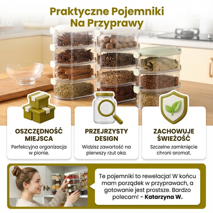 Praktyczne Pojemniki Na Przyprawy