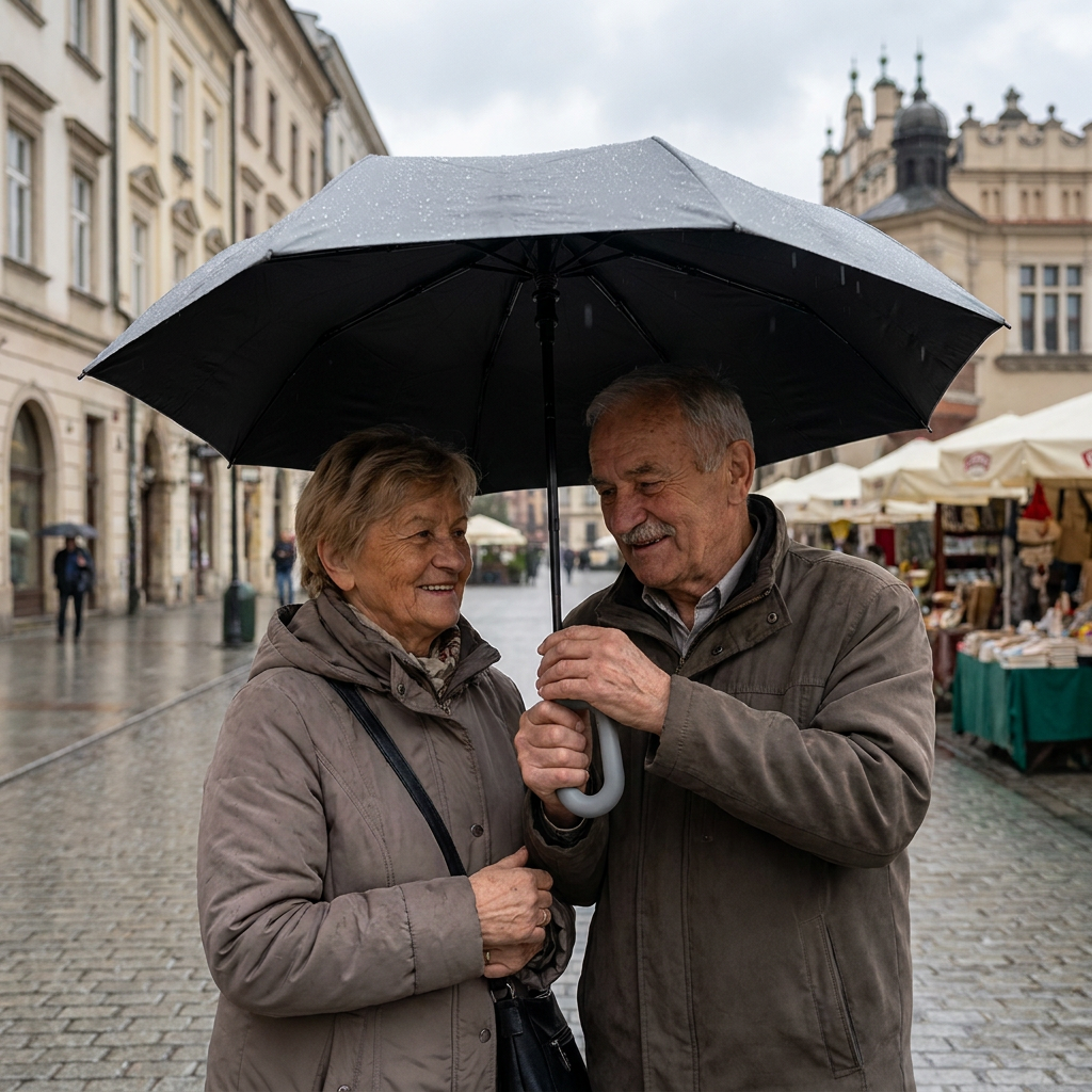 Premiumowy Automatyczny Parasol Składany na Słońce i Deszcz – Kompaktowy i Wiatroodporny