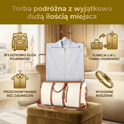 Torba podróżna z wyjątkowo dużą ilością miejsca