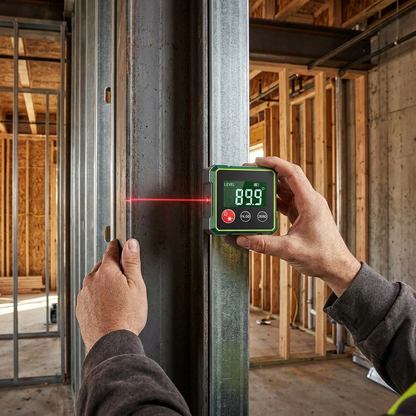 2w1 Cyfrowy Laserowy Poziom