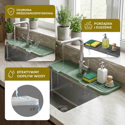 Silikonowa Mata Ochronna Przeciwrozpryskowa Do Odpływu