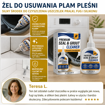 Żel Do Usuwania Plam Pleśni – Silny Środek Do Czyszczenia Uszczelek Pralki, Fug I Silikonu