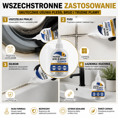 Żel Do Usuwania Plam Pleśni – Silny Środek Do Czyszczenia Uszczelek Pralki, Fug I Silikonu