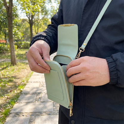 Torba Na Telefon Z Ekranem Dotykowym Na Ramię – Kompaktowe Etui Na Telefon, Klucze I Niezbędne Drobiazgi