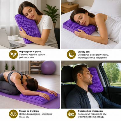 Ergonomiczna i Oddychająca Poduszka Powietrzna dla Spokojnego Snu