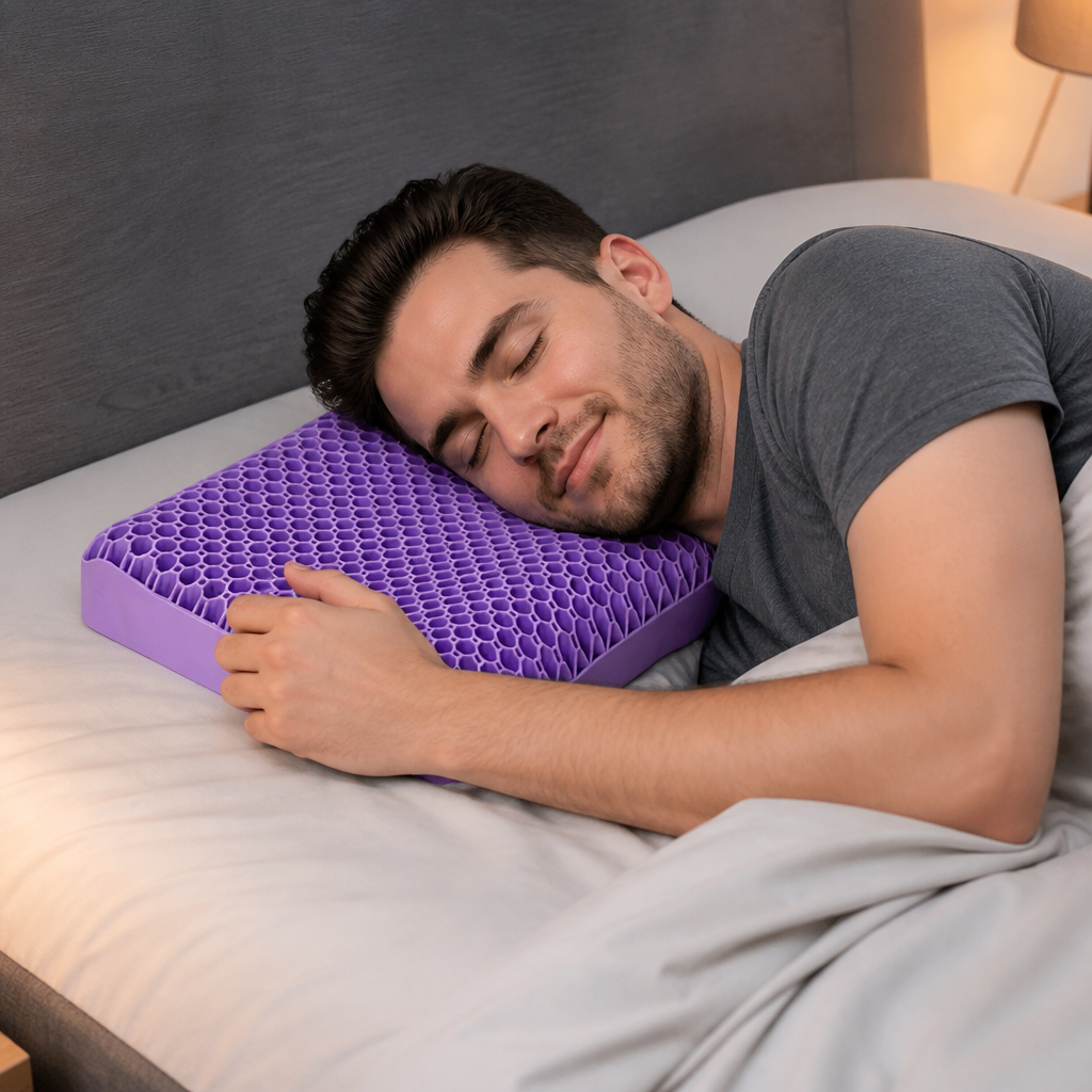 Ergonomiczna i Oddychająca Poduszka Powietrzna dla Spokojnego Snu