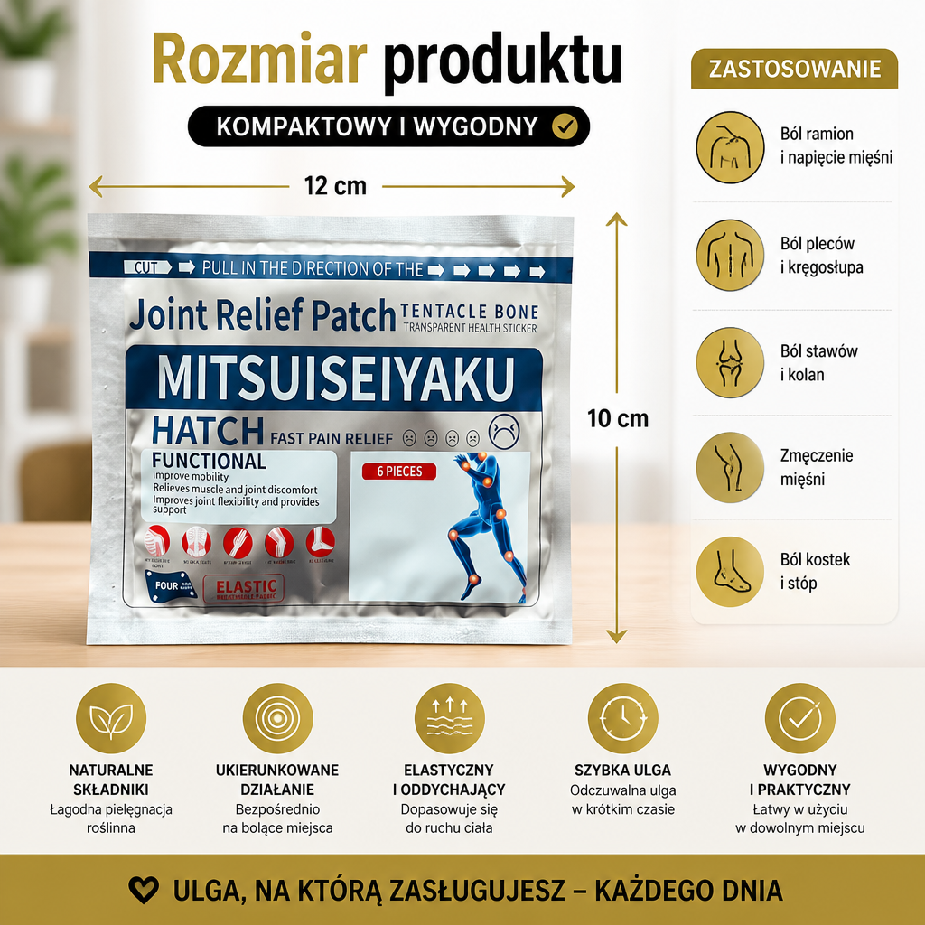 Plaster Ziołowy Z Imbirem Na Ulgę W Bólu I Większy Komfort Stawów