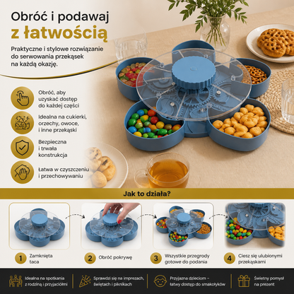 Obrotowa Taca Do Przekąsek