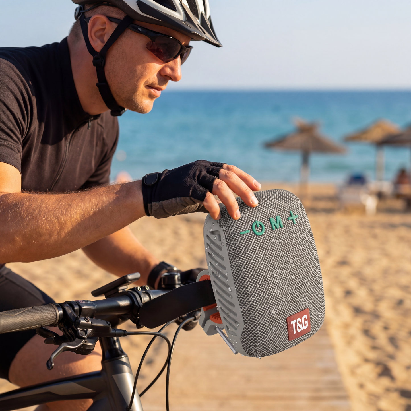 Bezprzewodowy Głośnik Bluetooth – Wodoodporny I Idealny Do Jazdy Na Rowerze