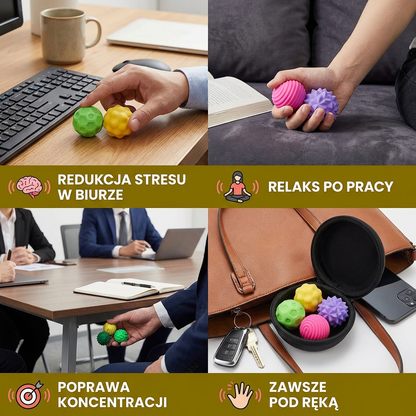 Magnetyczne Silikonowe Kulki – Sensoryczna Zabawka Antystresowa i Relaksacyjna
