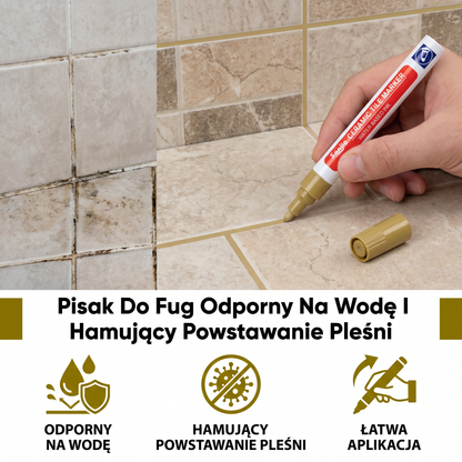 Pisak Do Fug Odporny Na Wodę I Hamujący Powstawanie Pleśni
