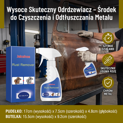 Wysoce Skuteczny Odrdzewiacz – Środek do Czyszczenia i Odtłuszczania Metalu