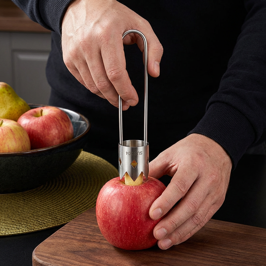 Stalowy Korowacz Do Owoców – Wielofunkcyjne Narzędzie Do Łatwego Usuwania Rdzeni Z Owoców I Warzyw