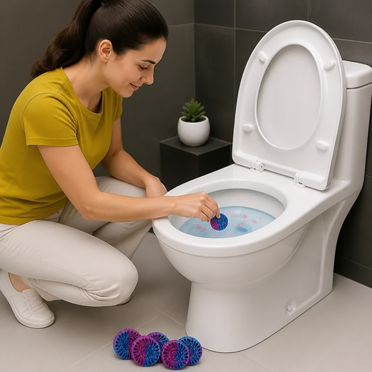 Kostki do Czyszczenia WC Przeciwko Kamieniowi, Osadom z Moczu i Nieprzyjemnym Zapachom
