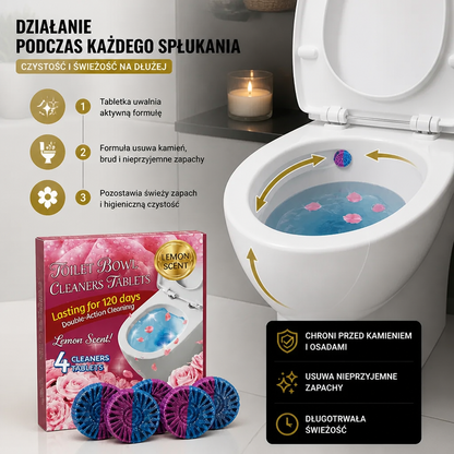 Kostki do Czyszczenia WC Przeciwko Kamieniowi, Osadom z Moczu i Nieprzyjemnym Zapachom