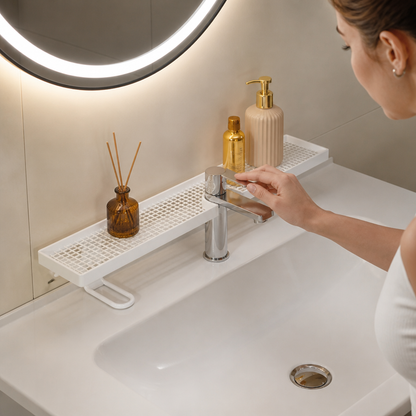 Półka Łazienkowa Na Blat Odporna Na Wilgoć, Bez Wiercenia