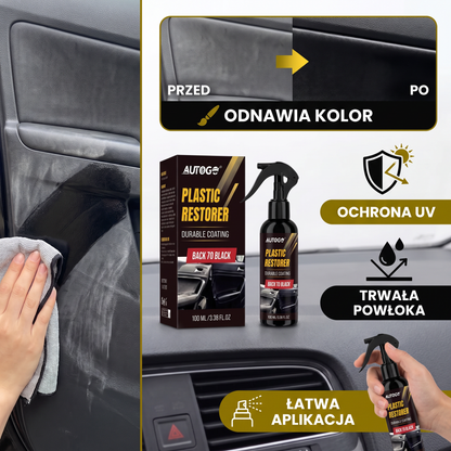 Preparat do Renowacji Plastików i Listew Samochodowych z Ochroną UV