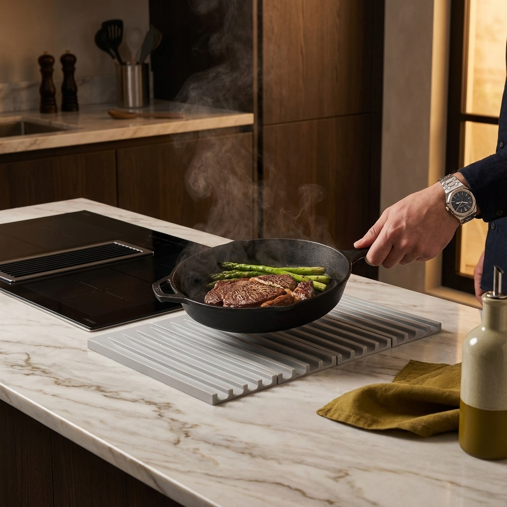 Składana mata silikonowa – odporna na wysoką temperaturę