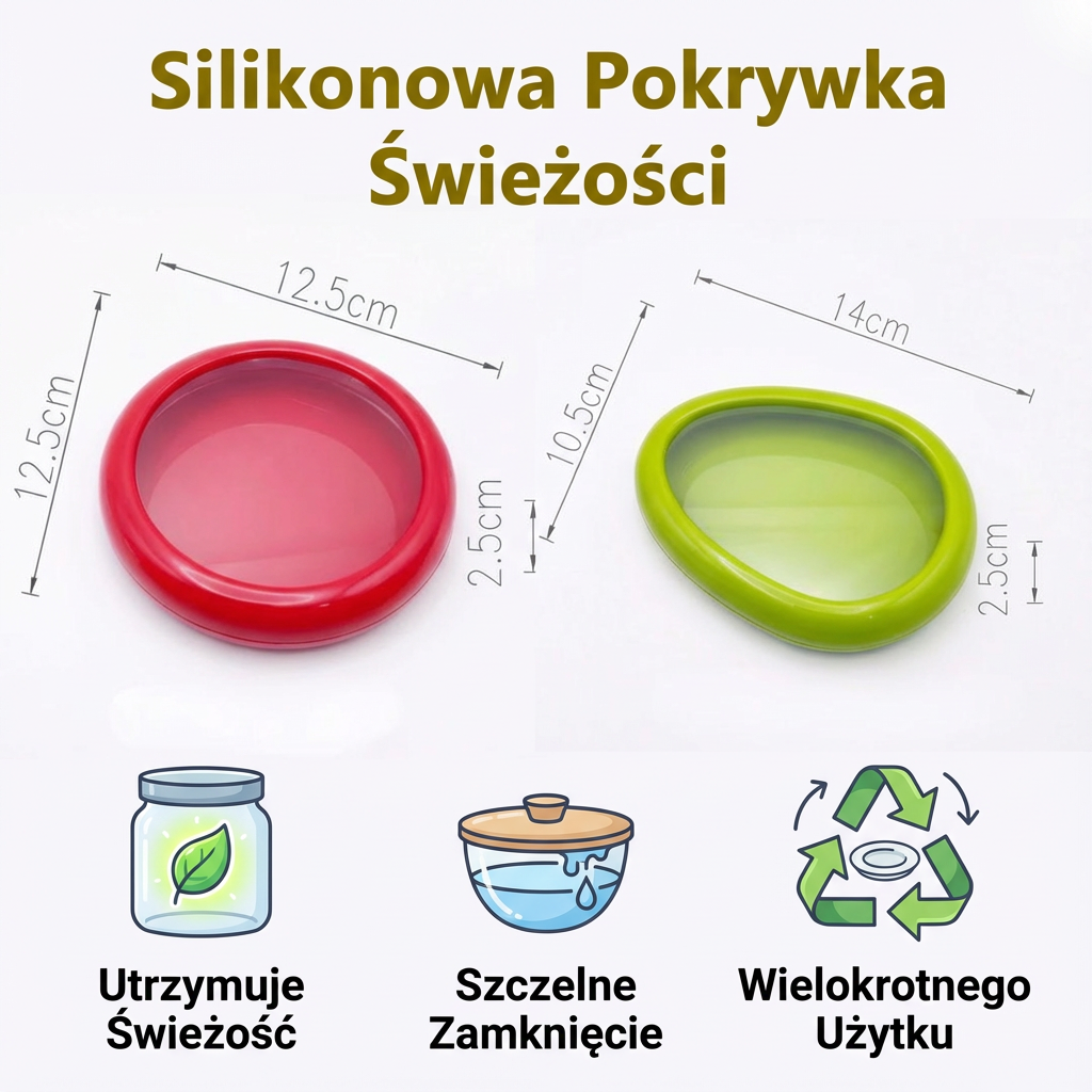 Silikonowa Pokrywka Świeżości