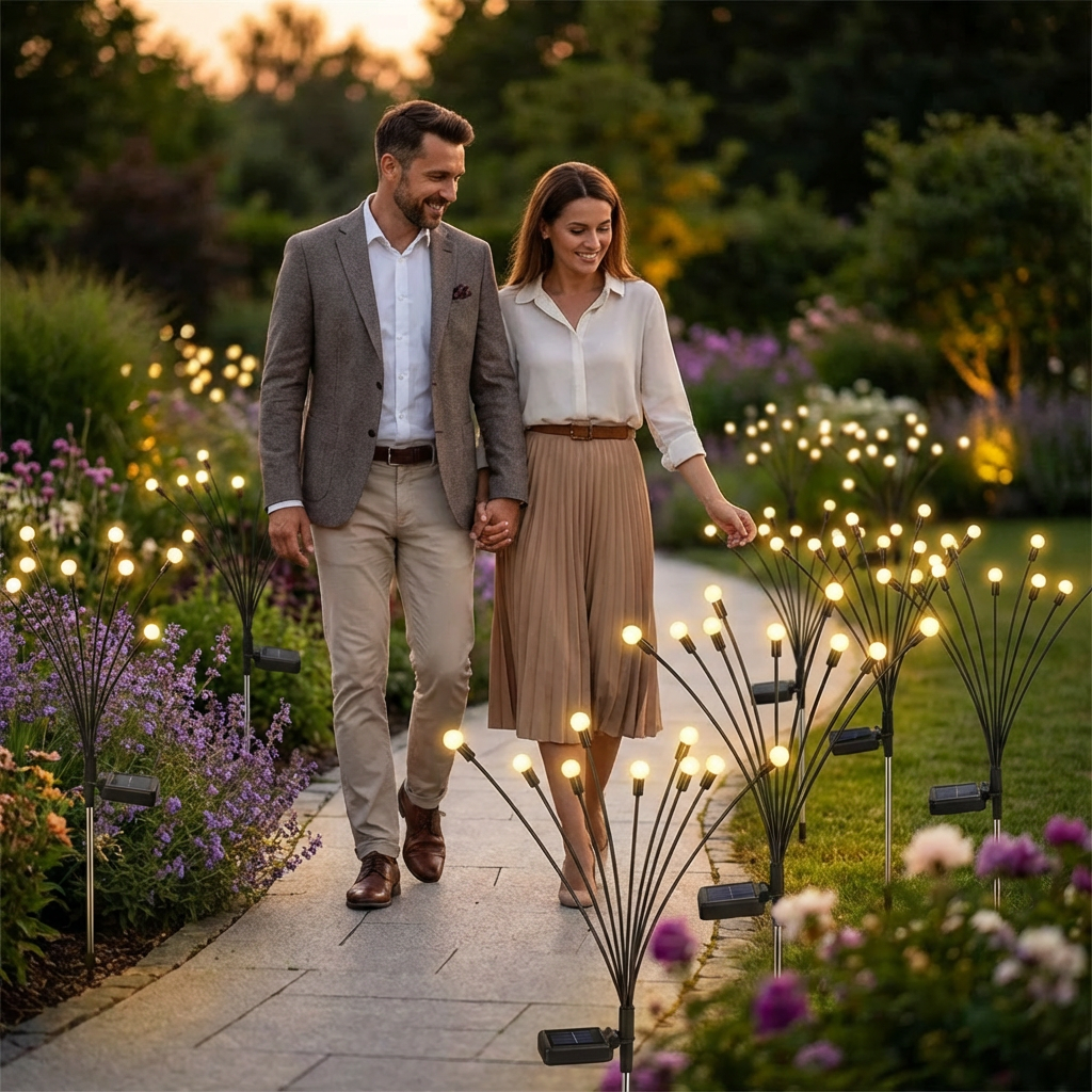 Solarny świetlik – lampki ogrodowe