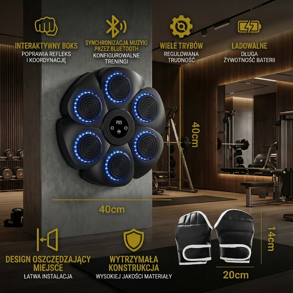 SchlagFit Interaktywna Ściana Treningowa