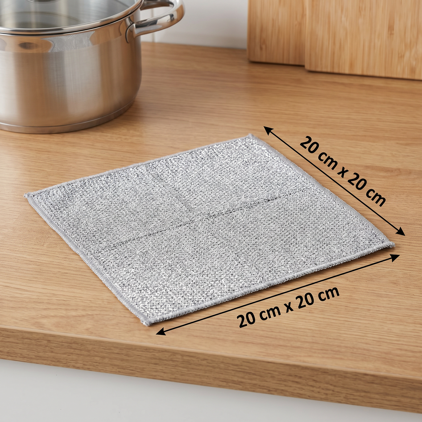 Wielofunkcyjne Wielokrotnego Użytku Ściereczki – Do Naczyń, Kuchni, Kuchenki i Grilla (20 Sztuk)