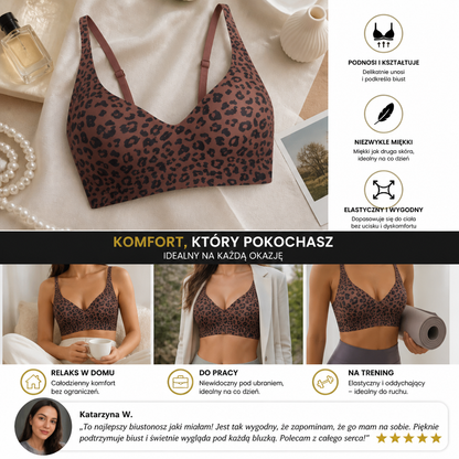 Push-Up Komfortowy Biustonosz – Wspierający, Modelujący i Wygodny do Codziennego Użytku