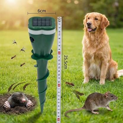 Solarny Ultradźwiękowy Odstraszacz Zwierząt i Owady