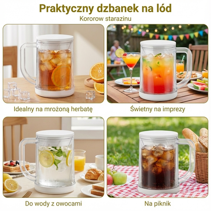 Praktyczny dzbanek na lód