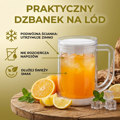 Praktyczny dzbanek na lód