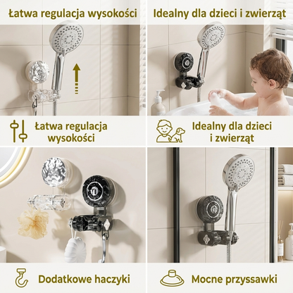 Ruchomy Uchwyt Na Słuchawkę Prysznicową